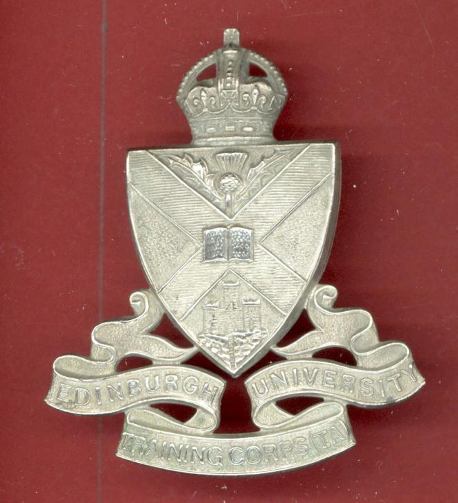 Edinburgh University O.T.C.cap badge