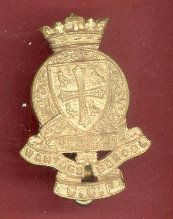 King Alfred's School Wantage C.C.F.  cap badge