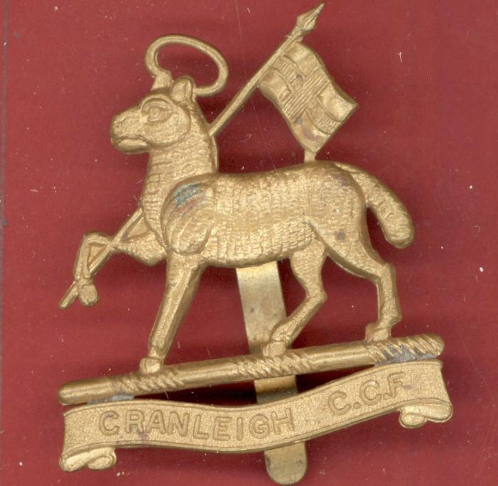 Cranleigh School C.C.F. cap badge