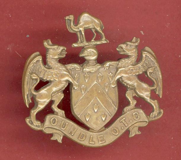 Oundle School Peterborough O.T.C. cap badge