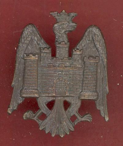 The Bedfordshire Yeomanry Officer's OSD cap badge