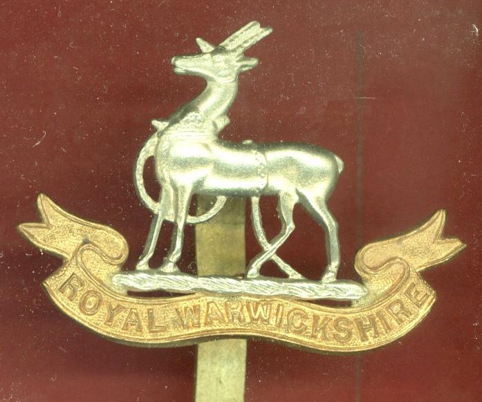 Royal Warwickshire Regiment OR's cap badge