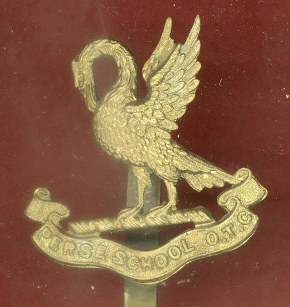 Perse School Cambridge O.T.C. cap badge