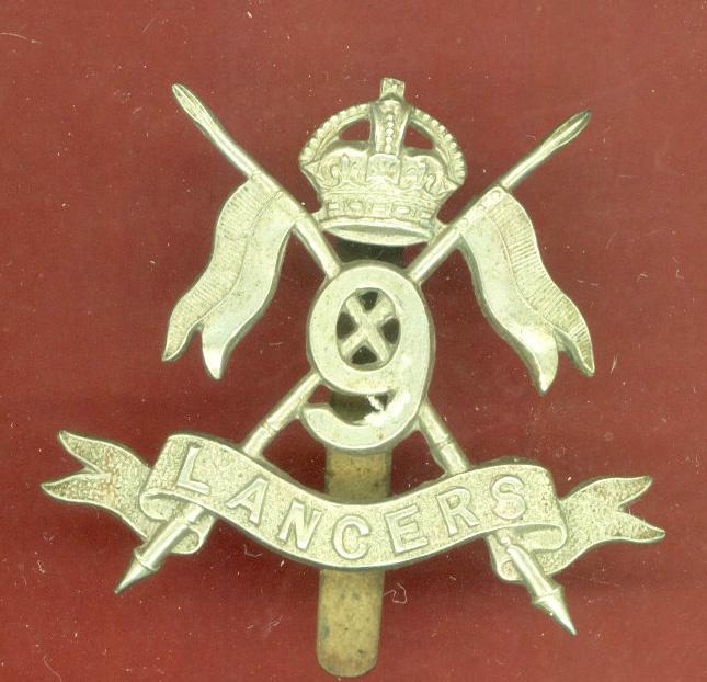 9th Queen's Royal Lancers OR's cap badge