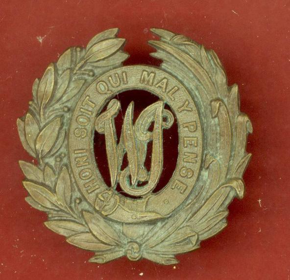 West India Regiment Officer's helmet / pagri badge