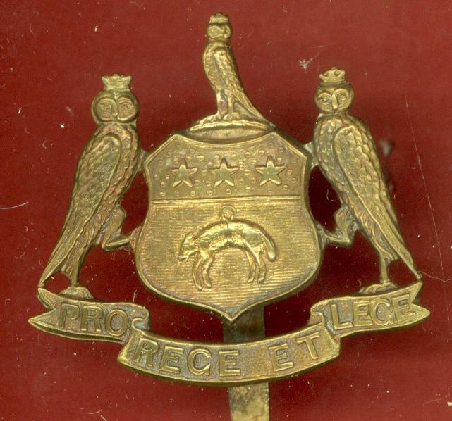 15th & 17th Battn. (Leeds Pals)West Yorkshire Regiment WW1 cap badge