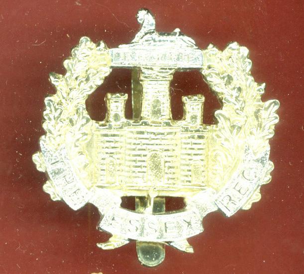 The Essex Regiment staybright cap badge