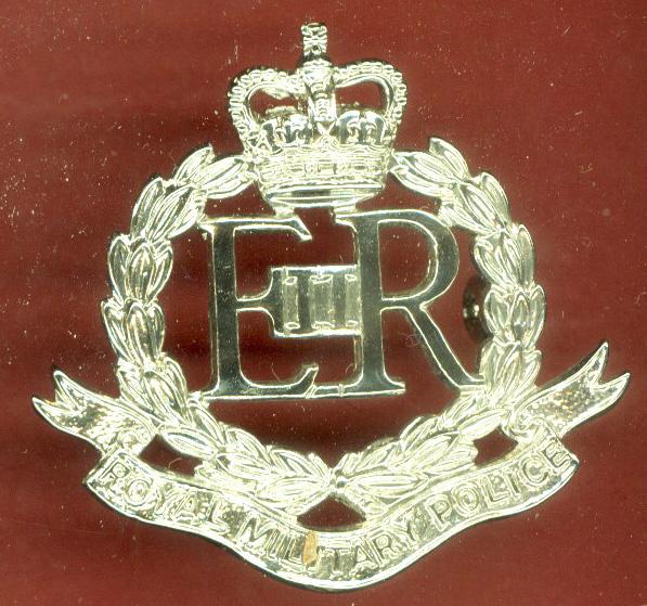 Royal Military Police chrome cap badge