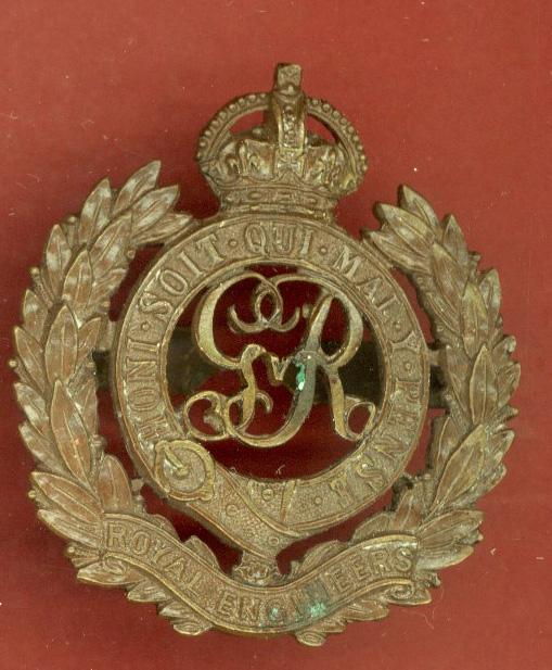 Royal Engineers WW1 Officer's OSD cap badge