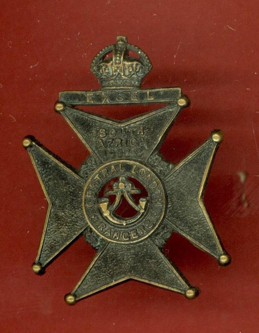 22nd Middlesex, Central London Rangers OR’s cap badge