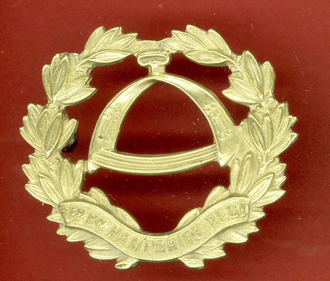 7th Bn. Hampshire Regiment OR's cap badge