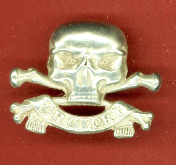 17th DCO Lancers Officer's cap / side cap badge