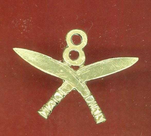 8th Gurkha Rifles cap badge