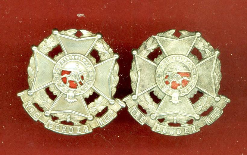 3rd (Militia) Bn. The Border Regt OR's collar badges