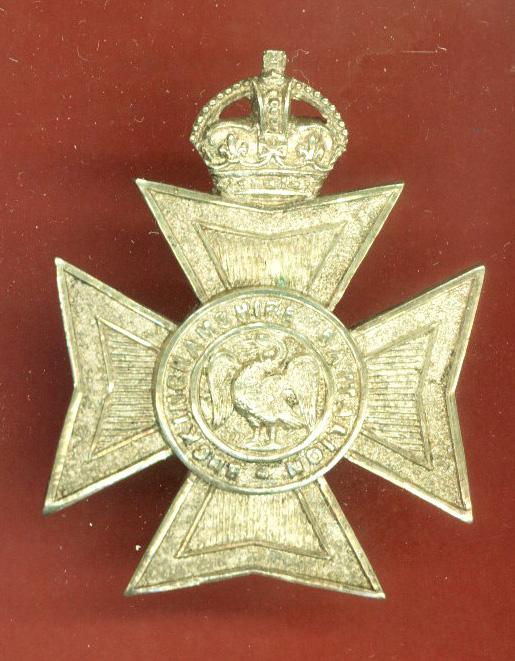 Buckinghamshire Battalion, Oxf & Bucks. L.I. Officer's cap badge