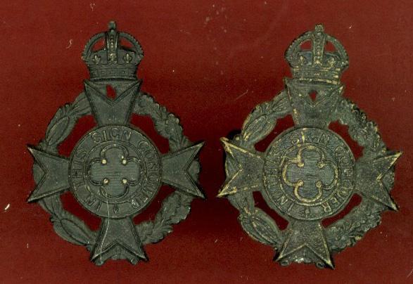 Royal Army Chaplains Department collar badges