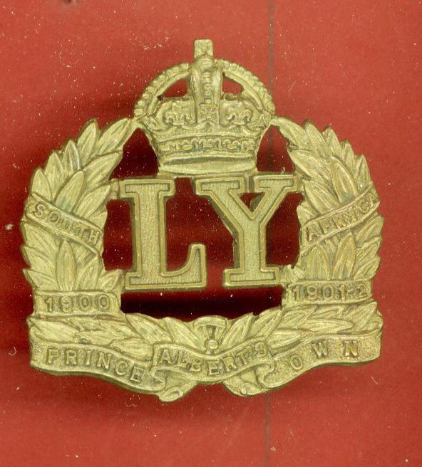 Leicestershire Yeomanry PAO WW1 OR's cap badge