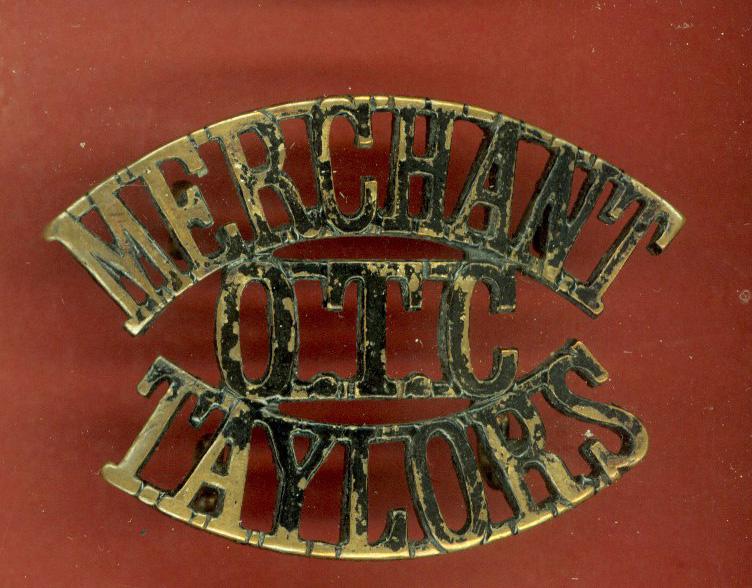 MERCHANT / O.T.C. / TAYLORS School shoulder title