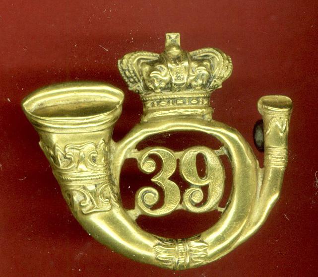 Worcestershire Rifle Volunteers Victorian OR’s kepi/cap badge