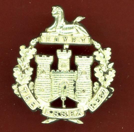 The Essex Regiment Victorian Officer’s cap badge.