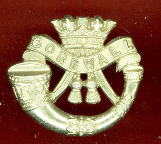 Duke of Cornwall's Light Infantry Victorian cap badge