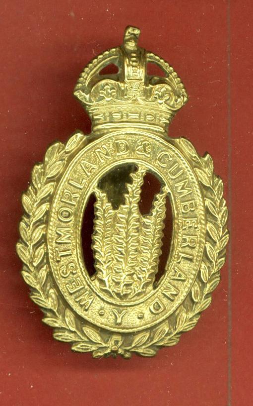 Westmoreland & Cumberland Yeomanry OR's cap badge