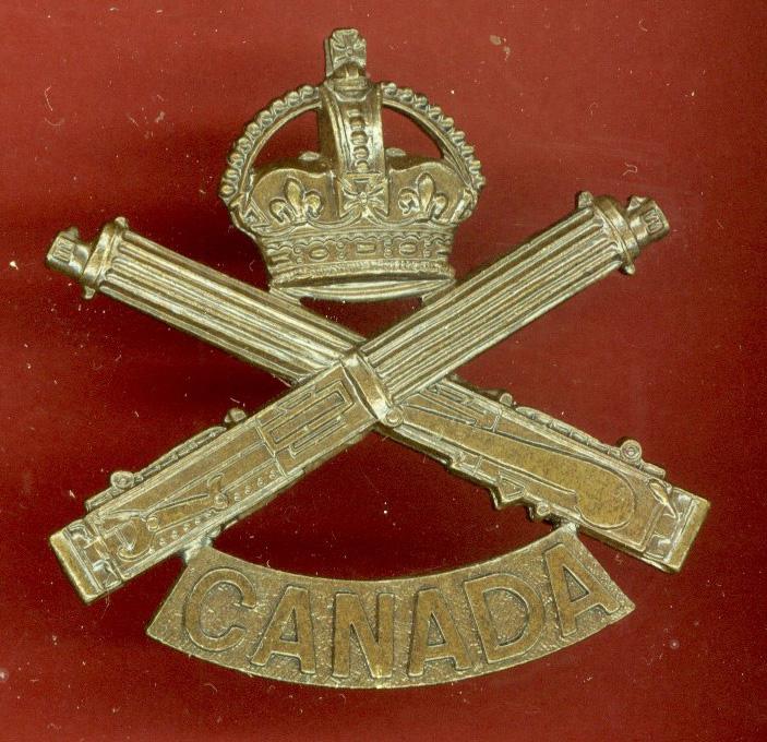 Canadian 3rd Machine Gun Battalion WW1 CEF  cap badge