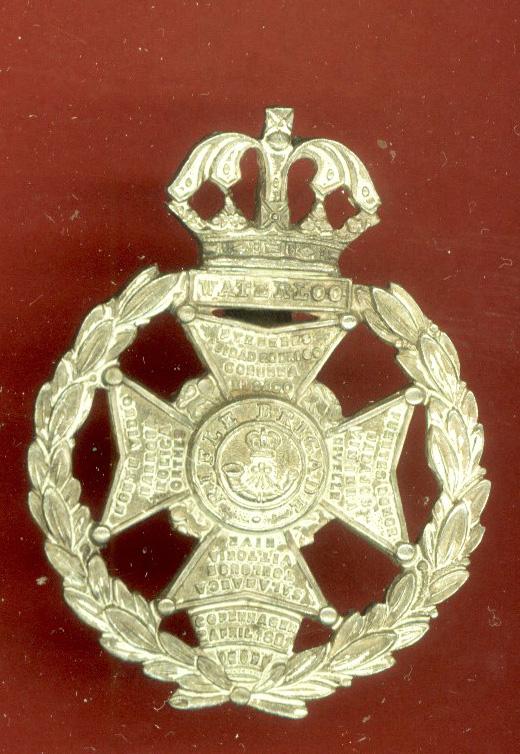 The Rifle Brigade Prince Consort's Own Officer's 1956-58 cap badge