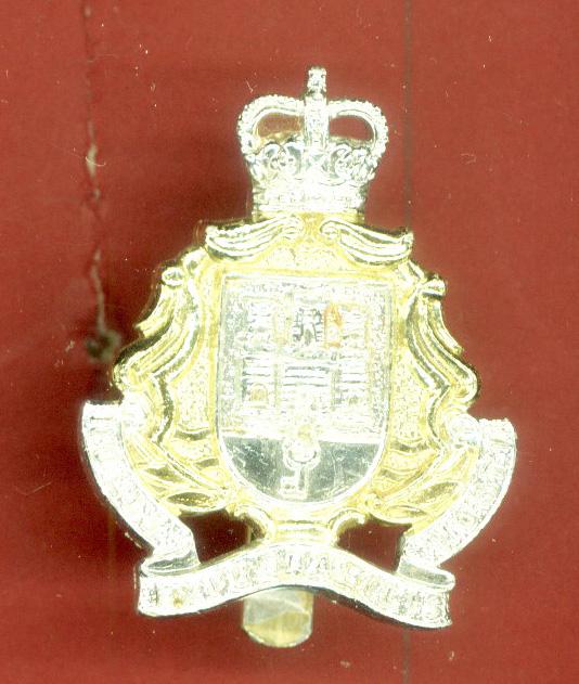 The Gibraltar Regiment staybright cap badge