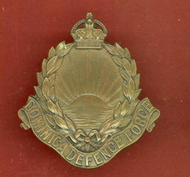 Dominica Defence Force WW1  cap badge