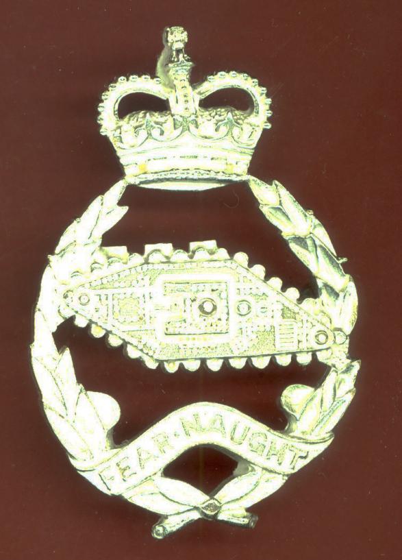 4th Royal Tank Regiment Pipers glengarry badge