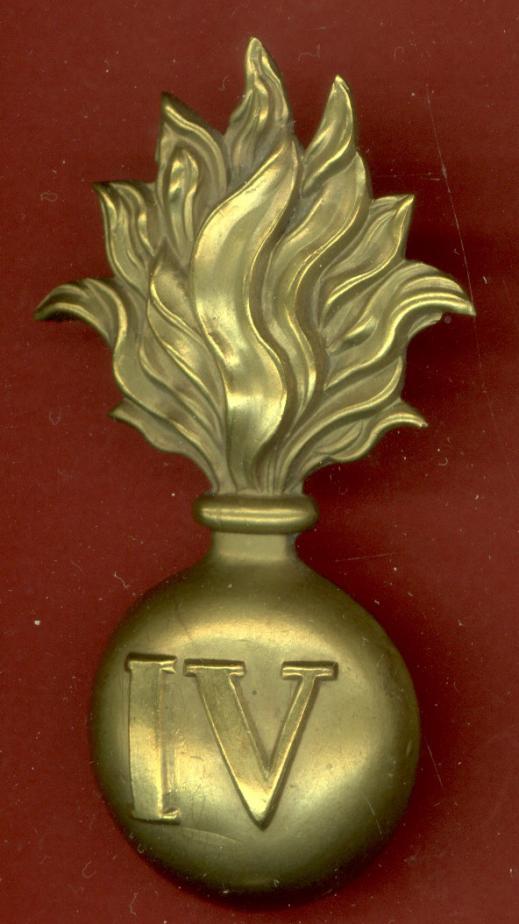 Indian Army. 4th Bombay Grenadiers head-dress badge.