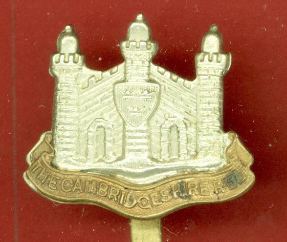 The Cambridgeshire Regiment OR's cap badge