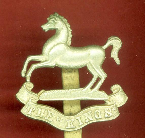 7th Bn. King's Liverpool Regt. WW1 OR's cap badge