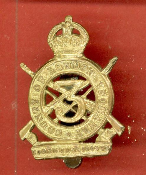 3rd County of London Yeomanry (Sharpshooters)WW1 OR's cap badge