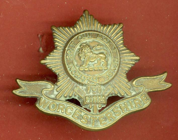 The Worcestershire Regiment Victorian OR's cap badge