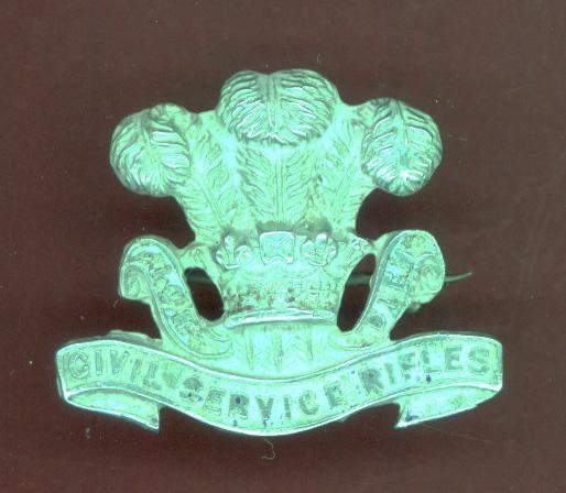 15th Bn.County of London Regt. Civil Service Rifles sweetheart brooch