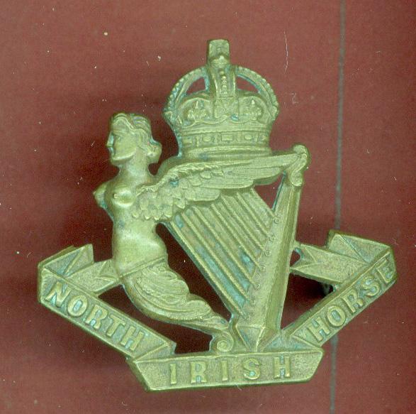 North Irish Horse WW1 OR's cap badge