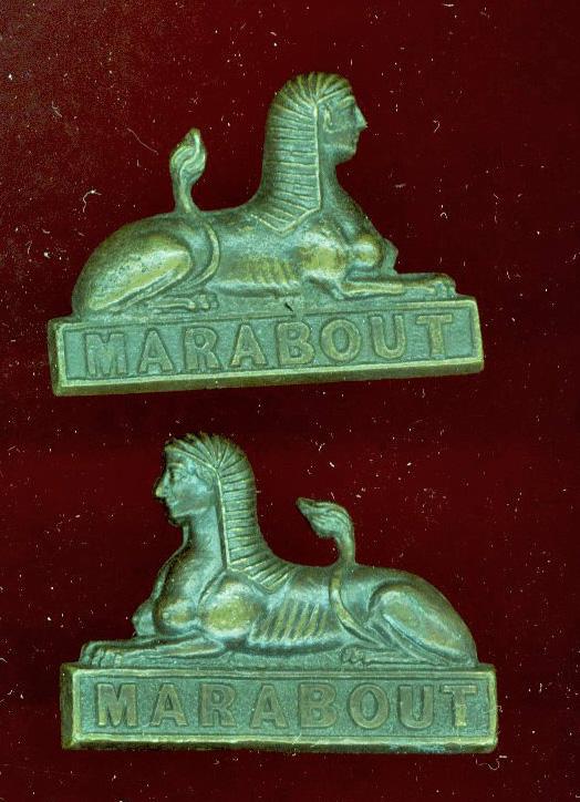 The Dorset Regiment WW1 Officer's OSD collar badges