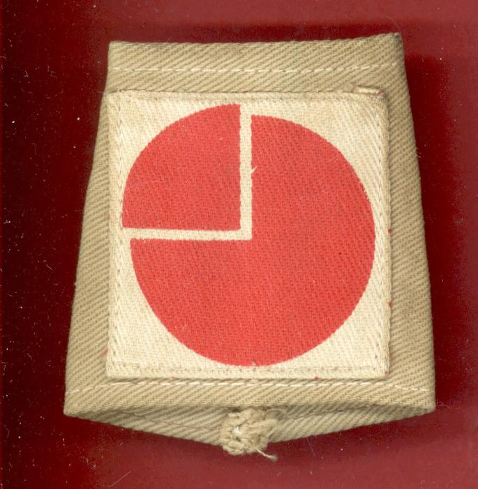 4th Infantry Division WW2 cloth formation sign