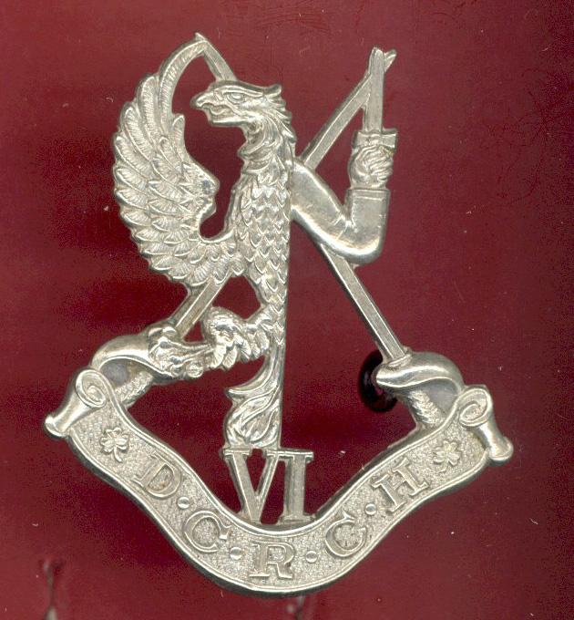 6th Duke of Connaughts Royal Canadian Hussars cap badge