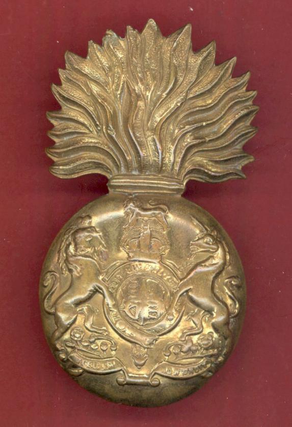 Scottish Royal Scots Fusiliers WW1 OR's glengarry badge