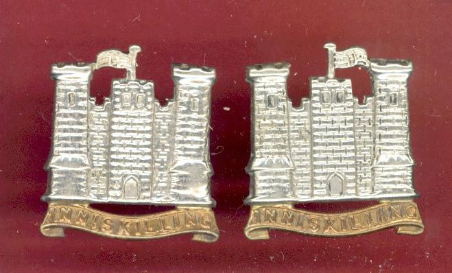 5th Royal Inniskilling Dragoon Guards OR's collar badges