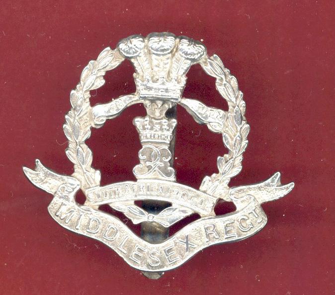 7th, 8th & 9th Bns. Middlesex Regiment post 1908 Officer's cap badge