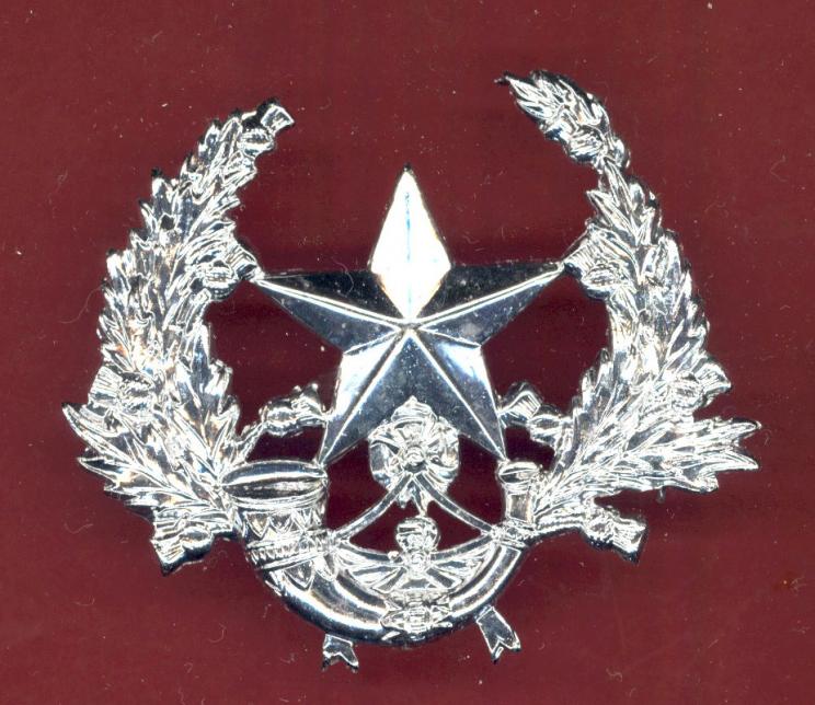 Scottish Cameronians Scottish Rifles staybright glengarry badge