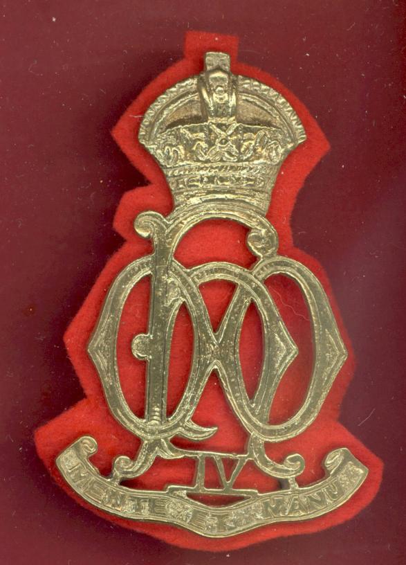 4th Queen's Own Hussars Bandsman pouch badge