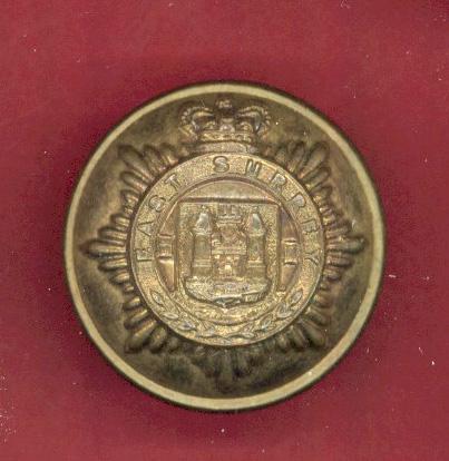 The East Surrey Regiment Victorian Officer's Button.