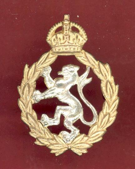 Women's Royal Army Corps Officer's cap badge