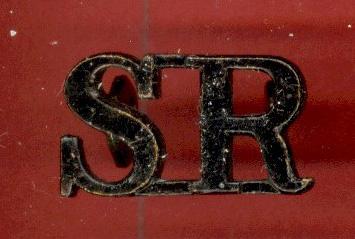 S.R. Cameronians Scottish Rifles WW1 shoulder title