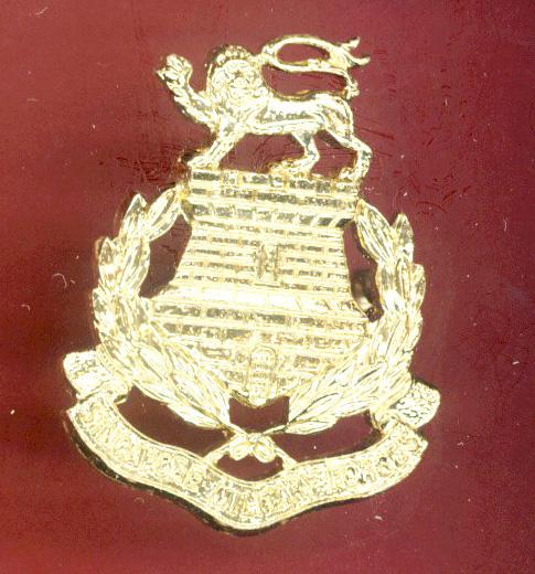 Singapore Military Forces staybright cap badge